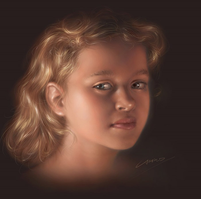 Tutorial: Painting a Digital Portrait