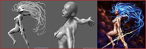 Tutorial : Goddess - Painting the Female Body Preview