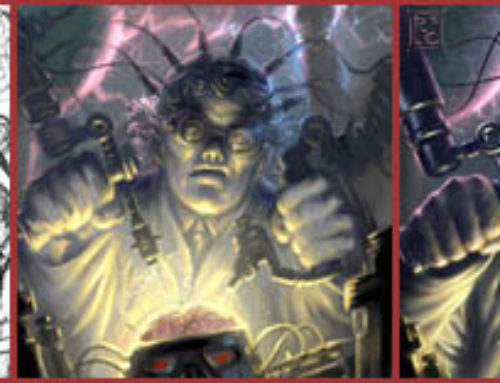 Photoshop & Painter Tutorial : Mad Scientist